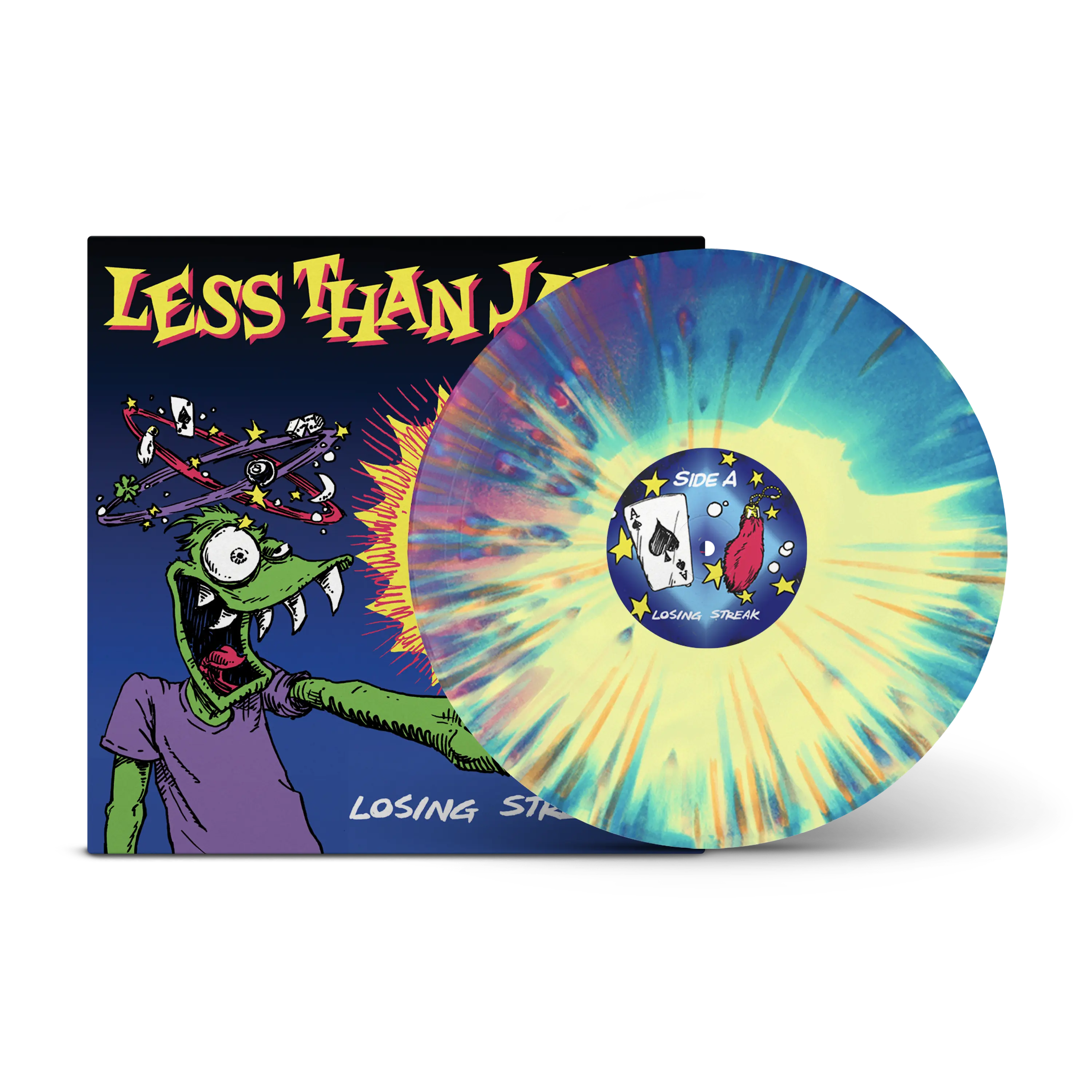 Losing Streak (Forever Version) Tri-Color Purple, Yellow & Blue LP