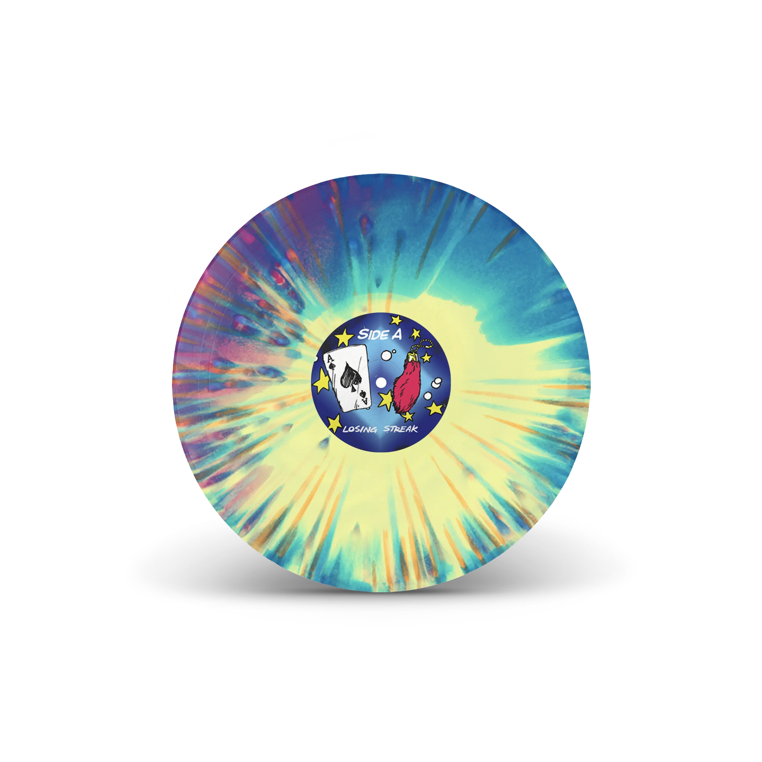 Losing Streak (Forever Version) Tri-Color Purple, Yellow & Blue LP