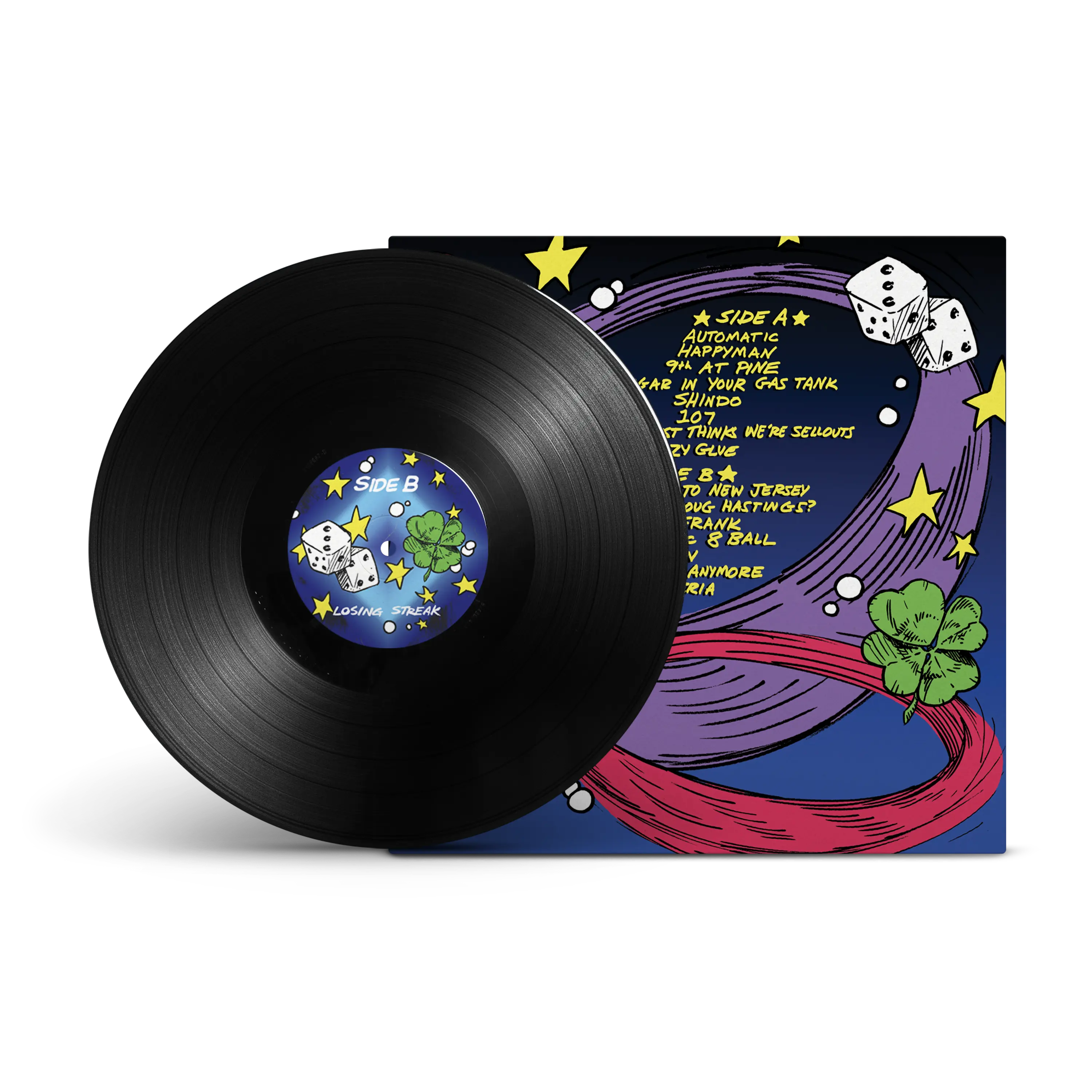 Losing Streak (Forever Version) Black LP – Rude Records Shop
