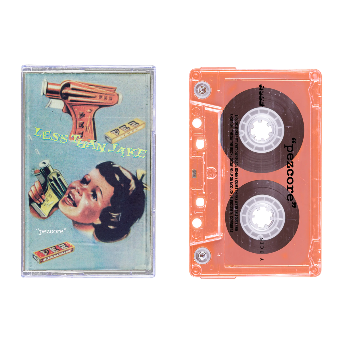 Pezcore Orange Transparent Cassette (Forever Version)