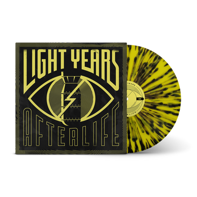 Afterlife Yellow with Black Splatter LP
