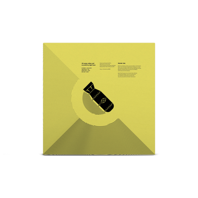 Afterlife Yellow with Black Splatter LP