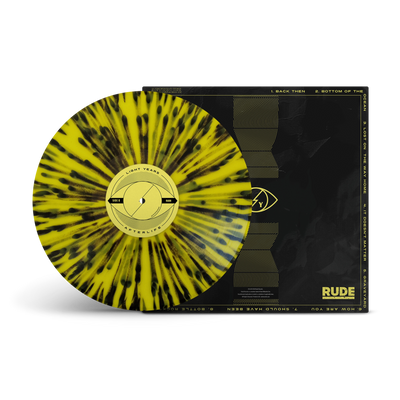 Afterlife Yellow with Black Splatter LP
