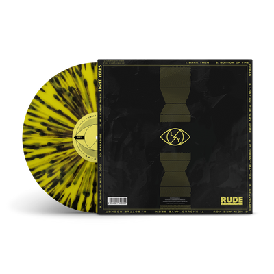 Afterlife Yellow with Black Splatter LP