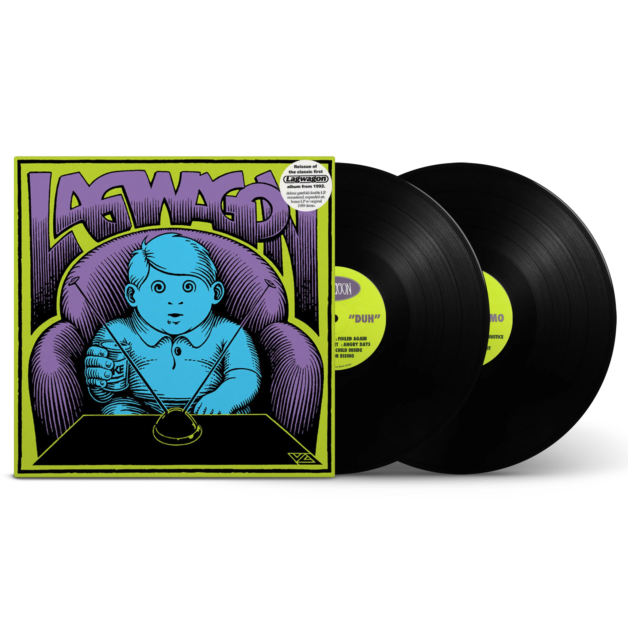 lagwagon beer goggles Duh Black Double LP – Rude Records Shop