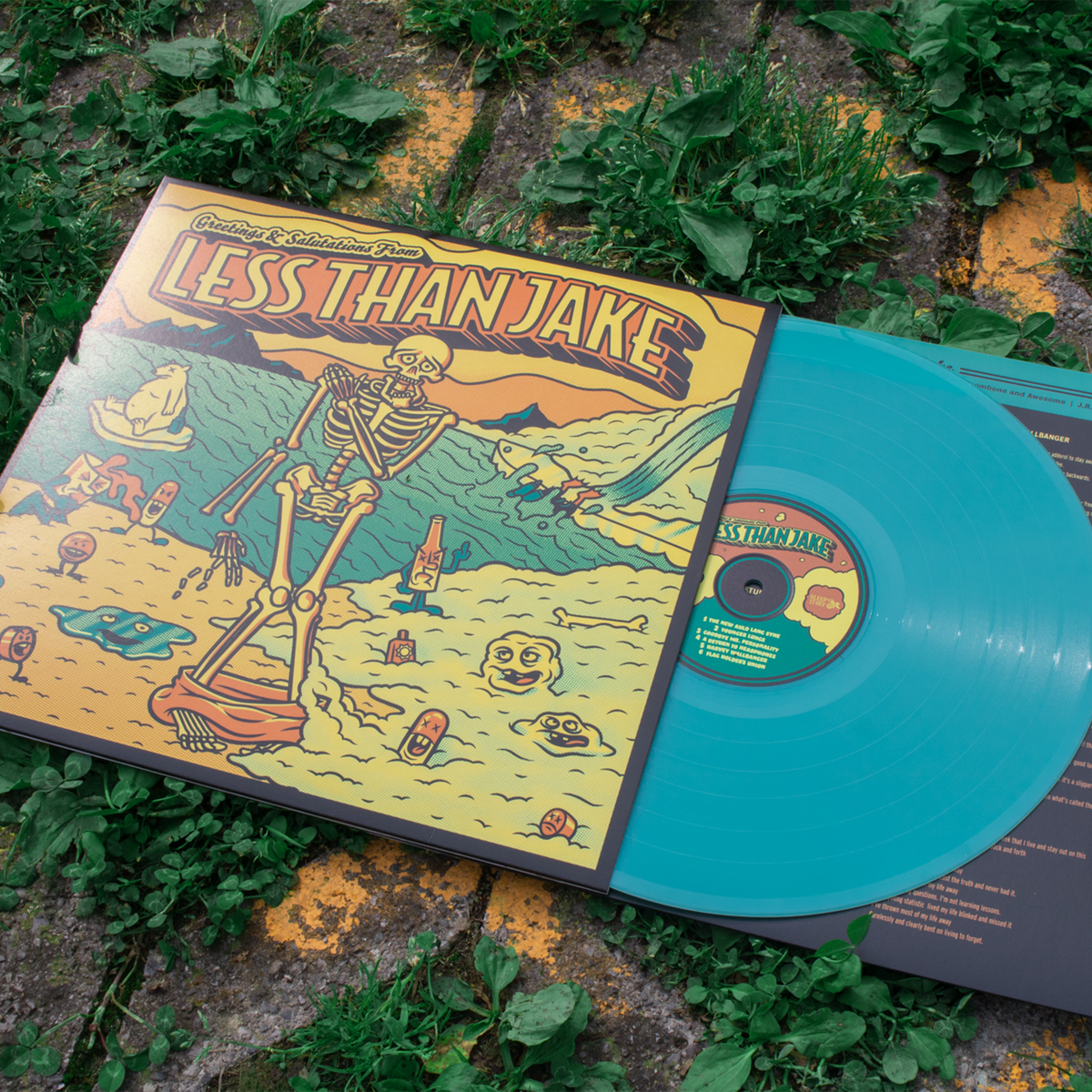 Greetings & Salutations Aquamarine LP