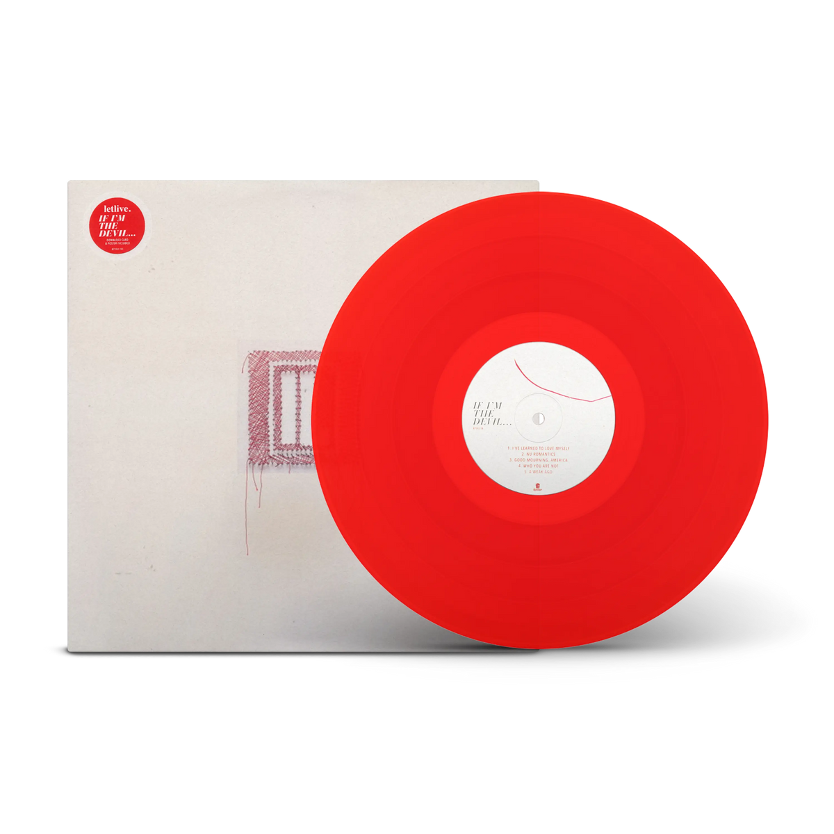 If I'm The Devil... Transparent Red LP