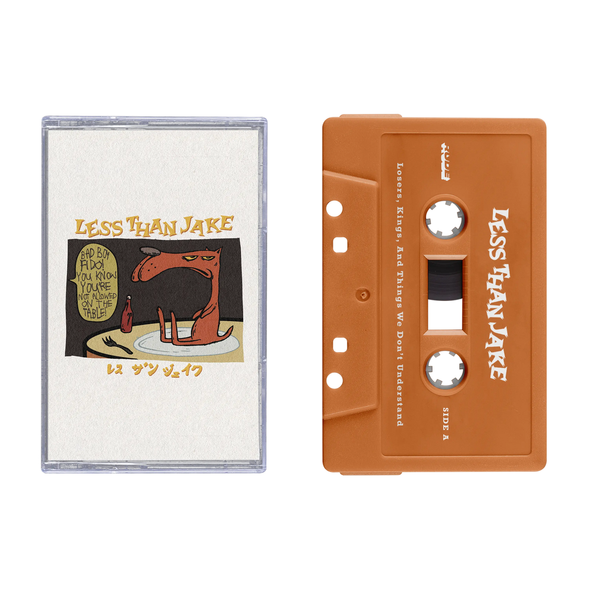 Losers, Kings, And Things We Don't Understand Cassette with Alternate Artwork O-Card (Forever Version)