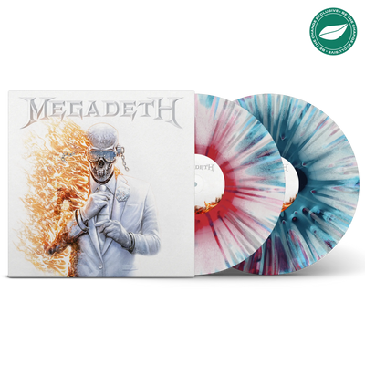 Megadeth Hot Sea Tri-Coloured Double LP