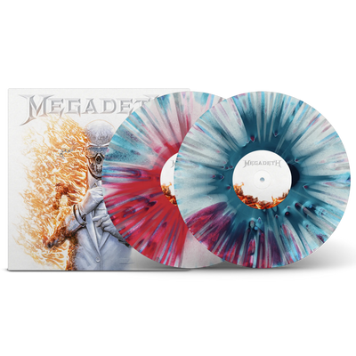Megadeth Hot Sea Tri-Coloured Double LP