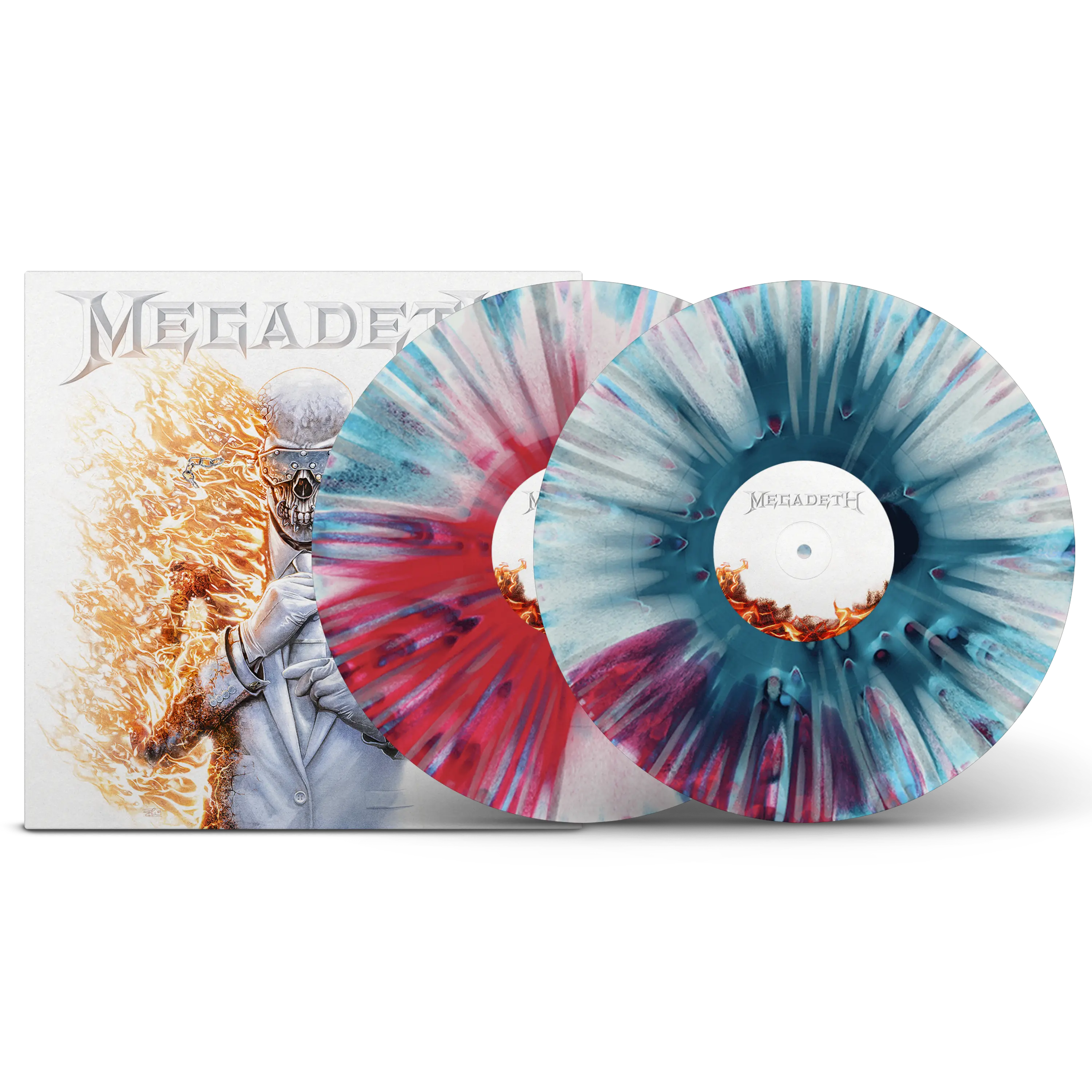 Megadeth Hot Sea Tri-Coloured Double LP – Rude Records Shop