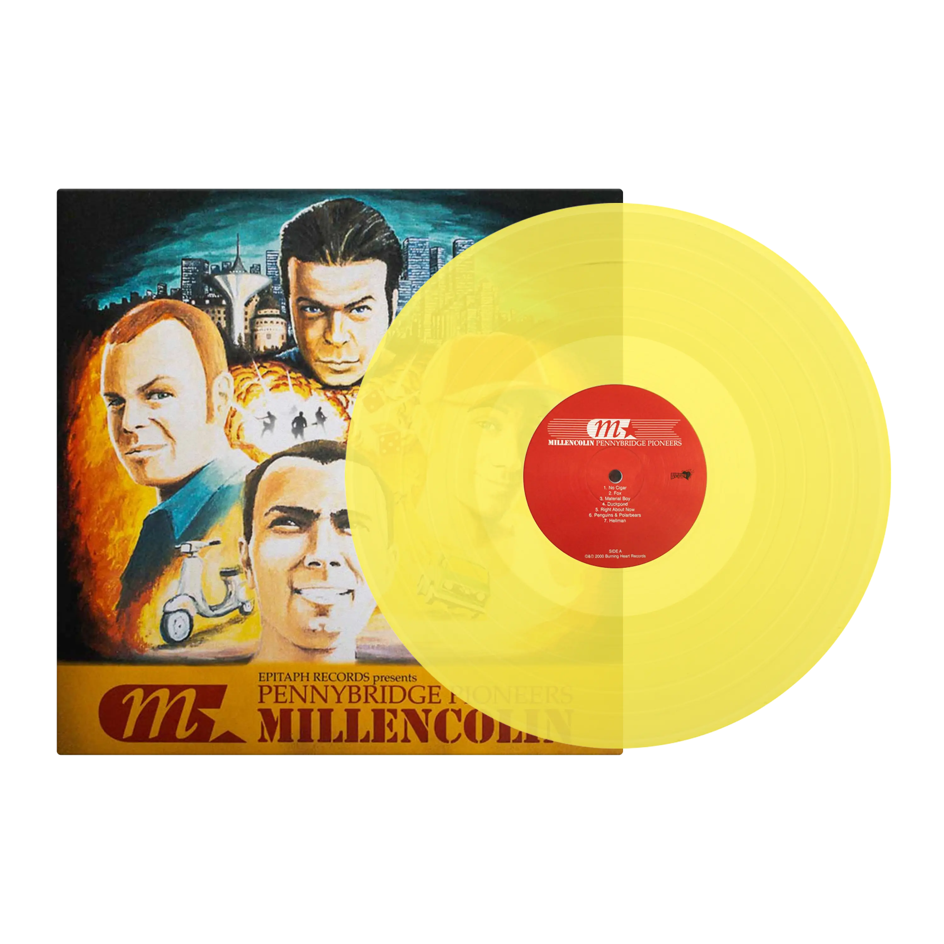 Pennybridge Pioneers (20th Anniversary) Transparent Yellow LP