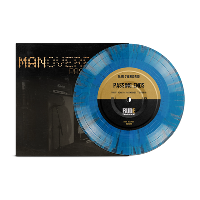 Passing Ends Clear with Blue Splatter 7" LP