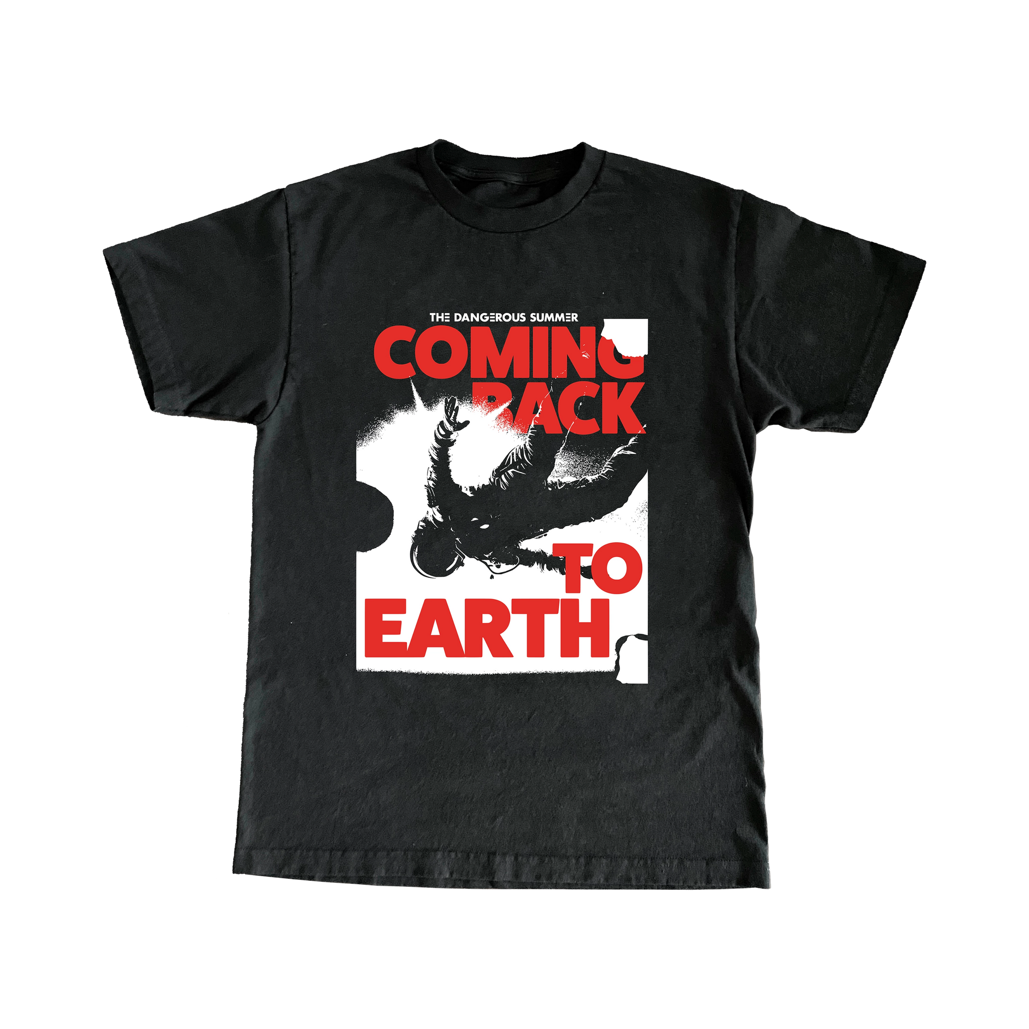Coming Back To Earth Black T-Shirt