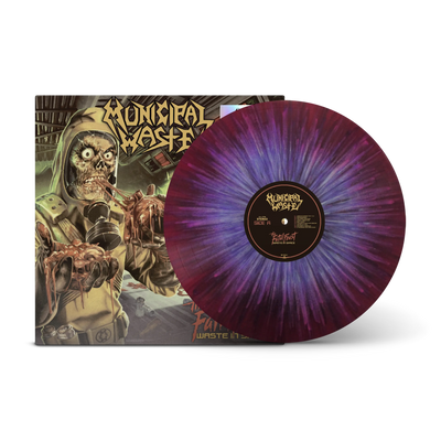 The Fatal Feast Transparent Magenta w/ Purple & White Splatter Vinyl LP