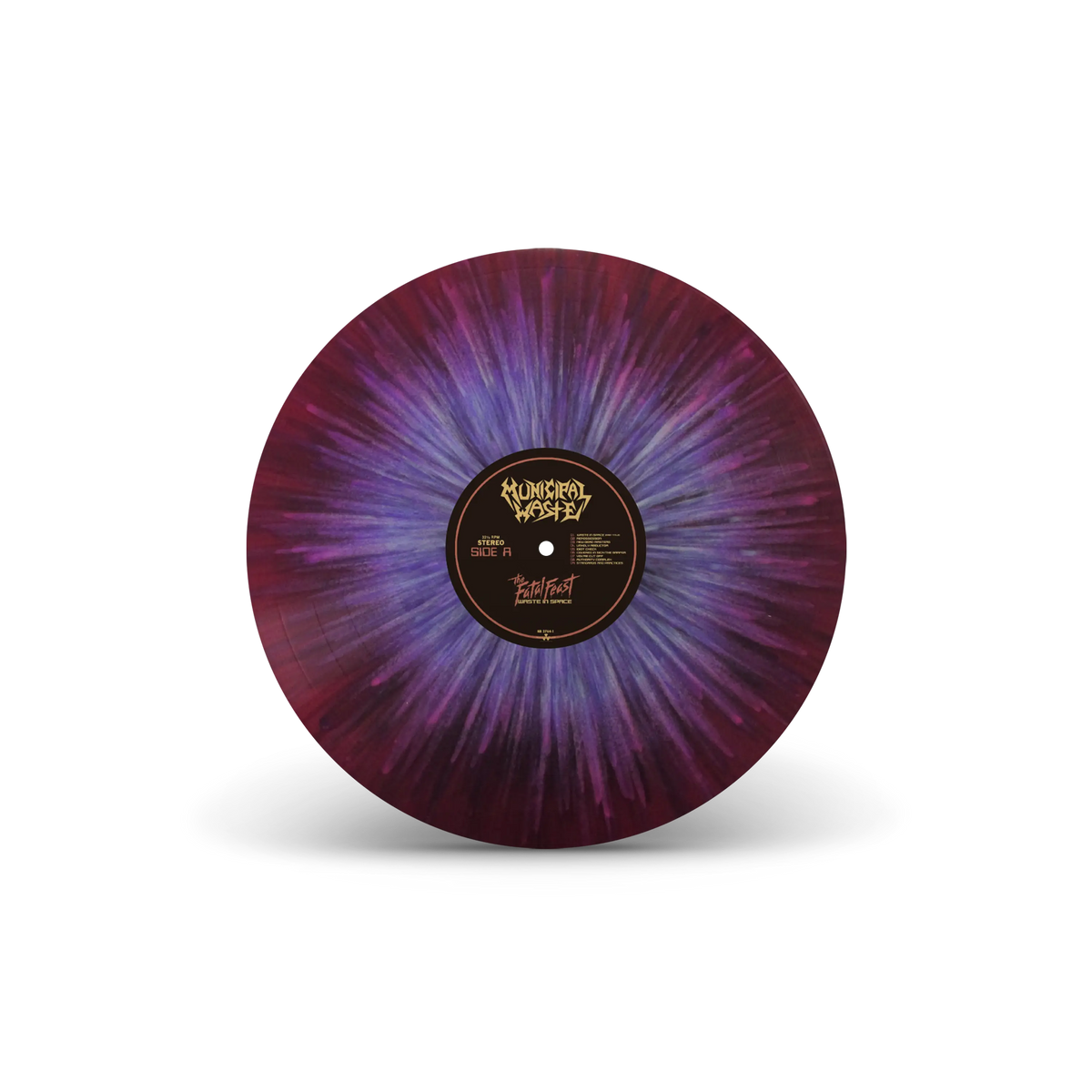 The Fatal Feast Transparent Magenta w/ Purple & White Splatter Vinyl LP