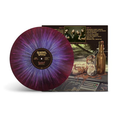 The Fatal Feast Transparent Magenta w/ Purple & White Splatter Vinyl LP