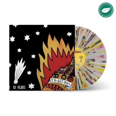 Life's Not Out To Get You (10 Years Anniversary) Clear with Yellow, Red & Black Splatter LP