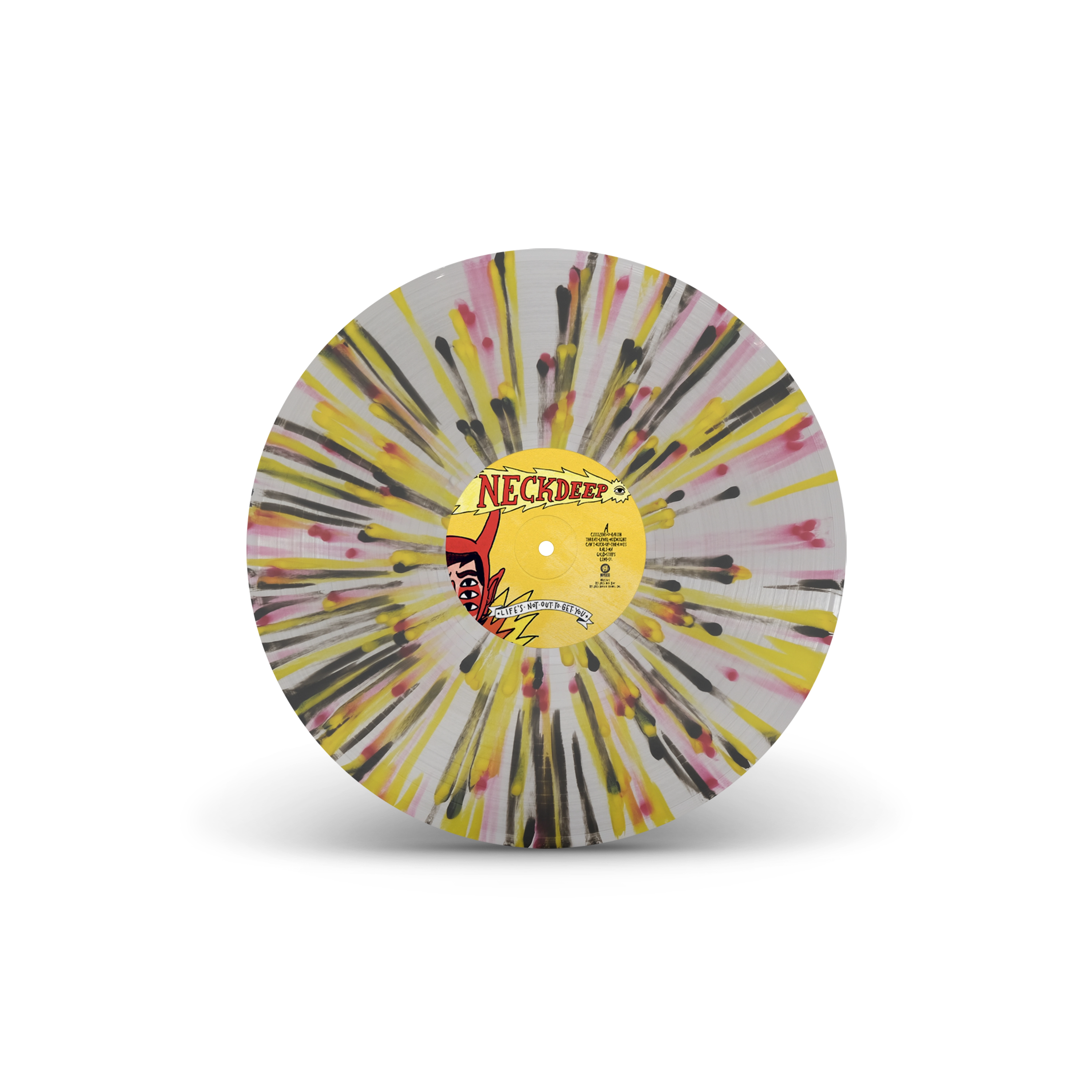 Life's Not Out To Get You (10 Years Anniversary) Clear with Yellow