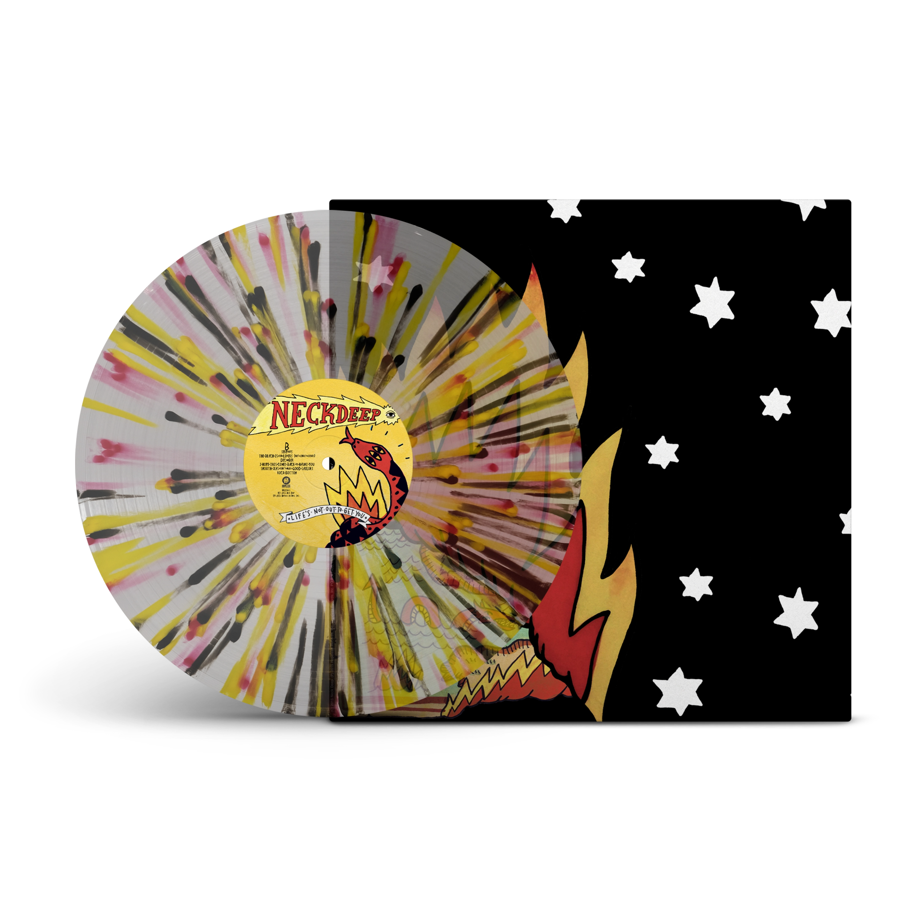 Life's Not Out To Get You (10 Years Anniversary) Clear with Yellow