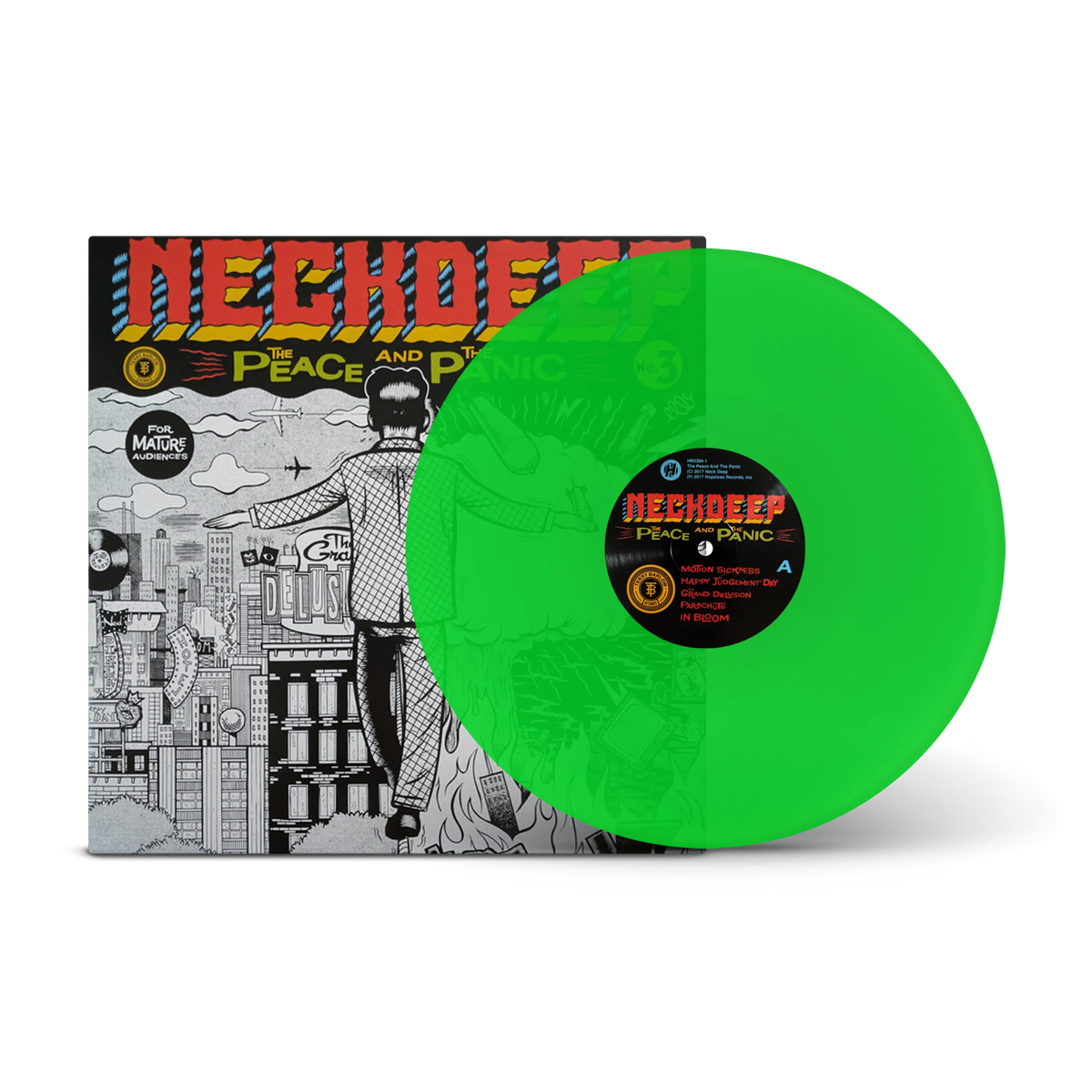 The Peace And The Panic Neon Green LP