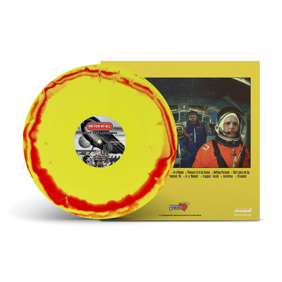 Out Of Bounds Red Sunshine A/B Side with Alternate Artwork LP