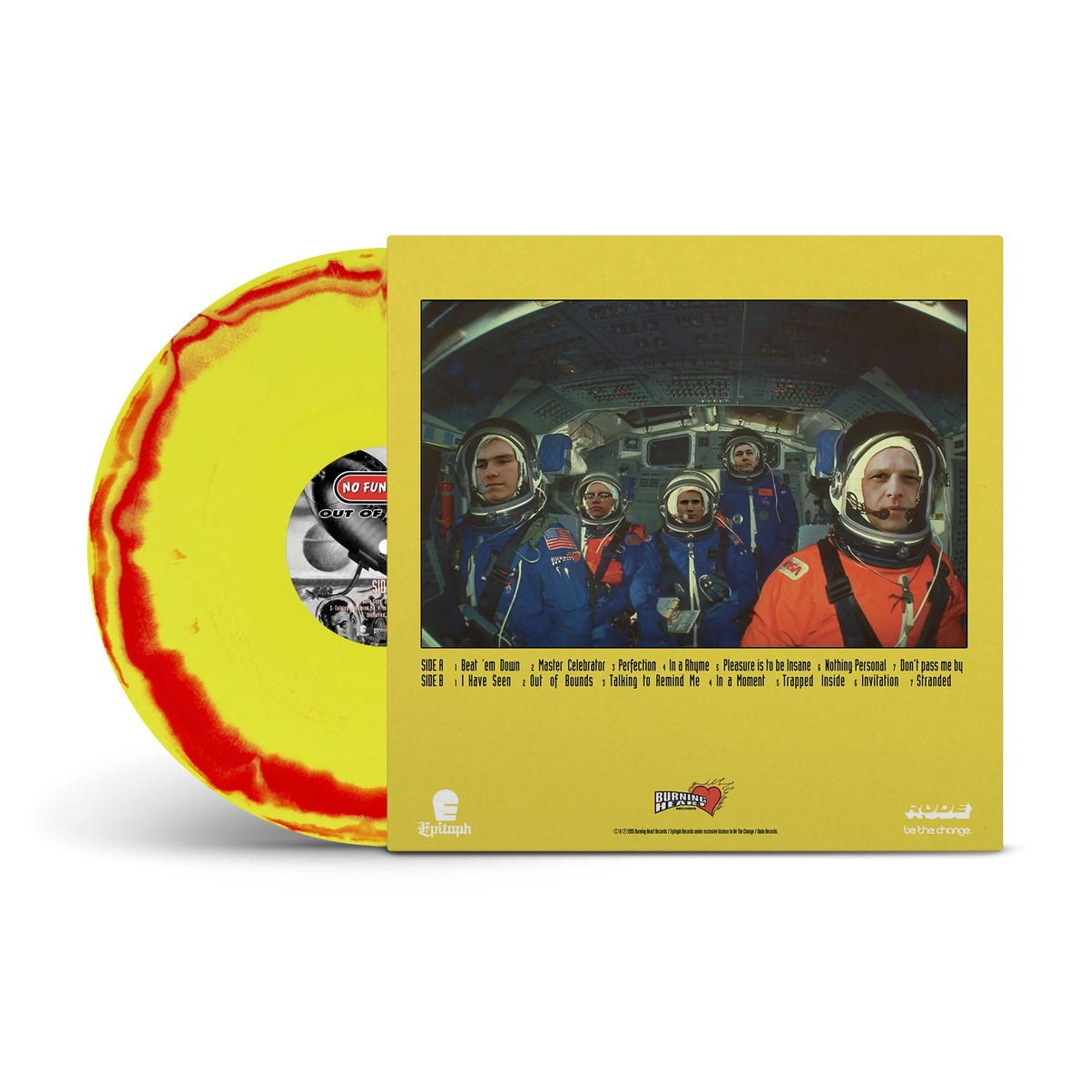 Out Of Bounds Red Sunshine A/B Side with Alternate Artwork LP