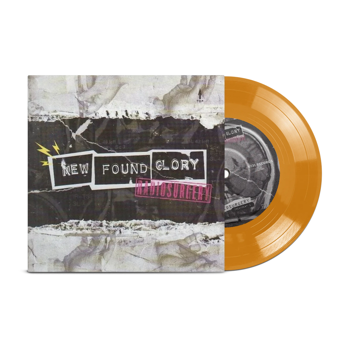 Radiosurgery Single Solid Orange 7" LP
