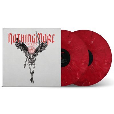 Spirits White w/ Red Swirl Double LP