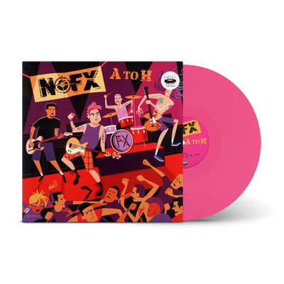 A To H Transparent Magenta LP