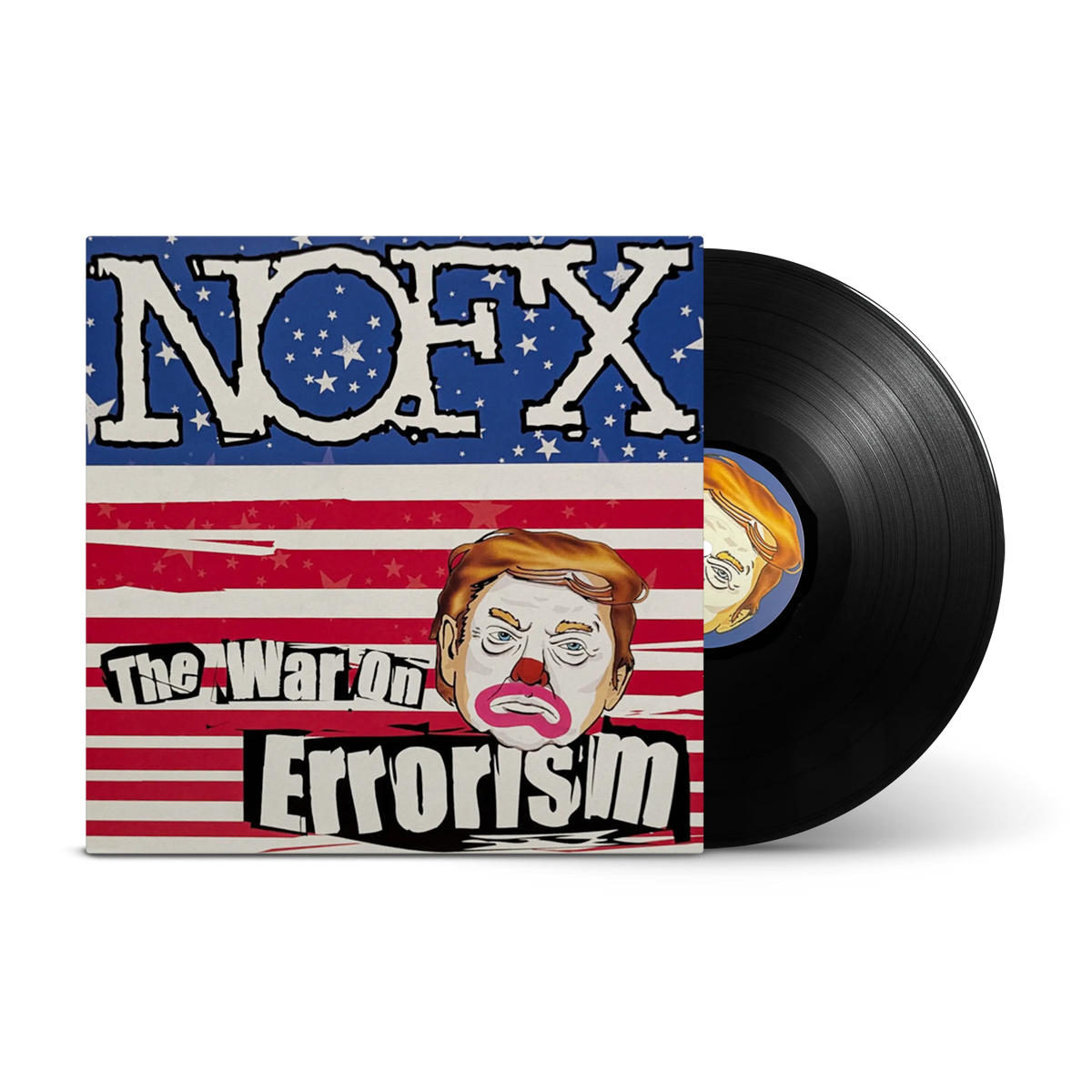 The War On Errorism Trump Clown Cover Black LP