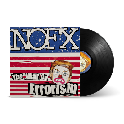 The War On Errorism Trump Clown Cover Black LP