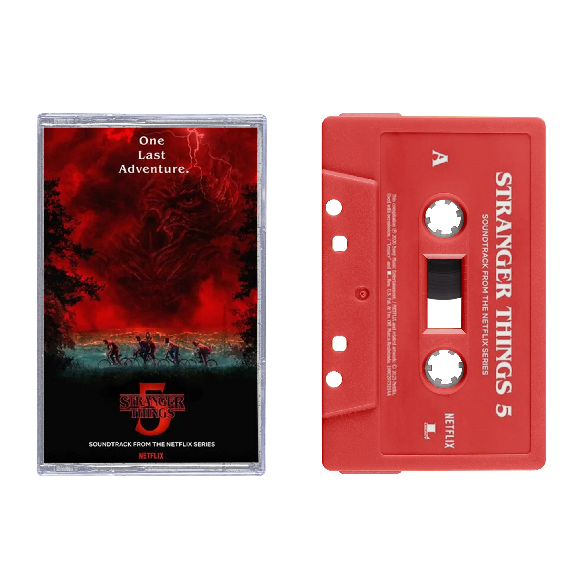 Stranger Things 5 (Soundtrack From The Netflix Series) Cassette – Rude ...