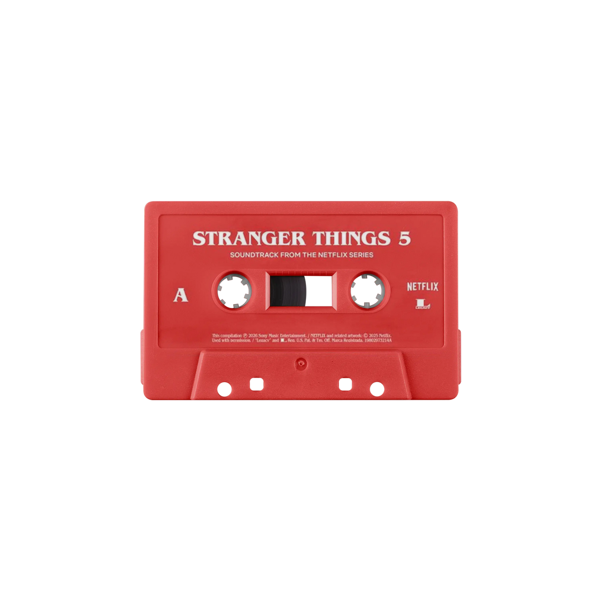 Stranger Things 5 (Soundtrack From The Netflix Series) Cassette