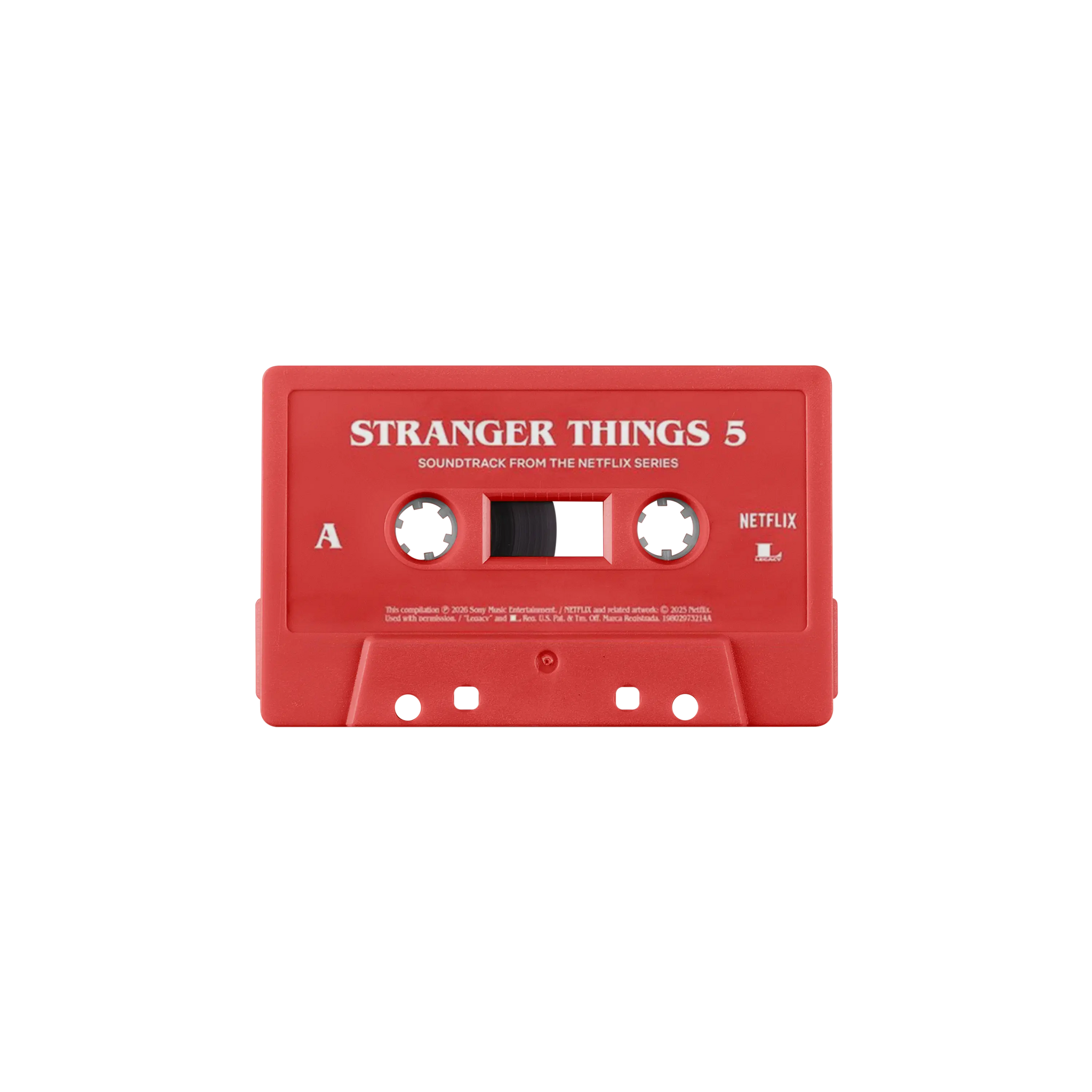 Stranger Things 5 (Soundtrack From The Netflix Series) Cassette – Rude ...