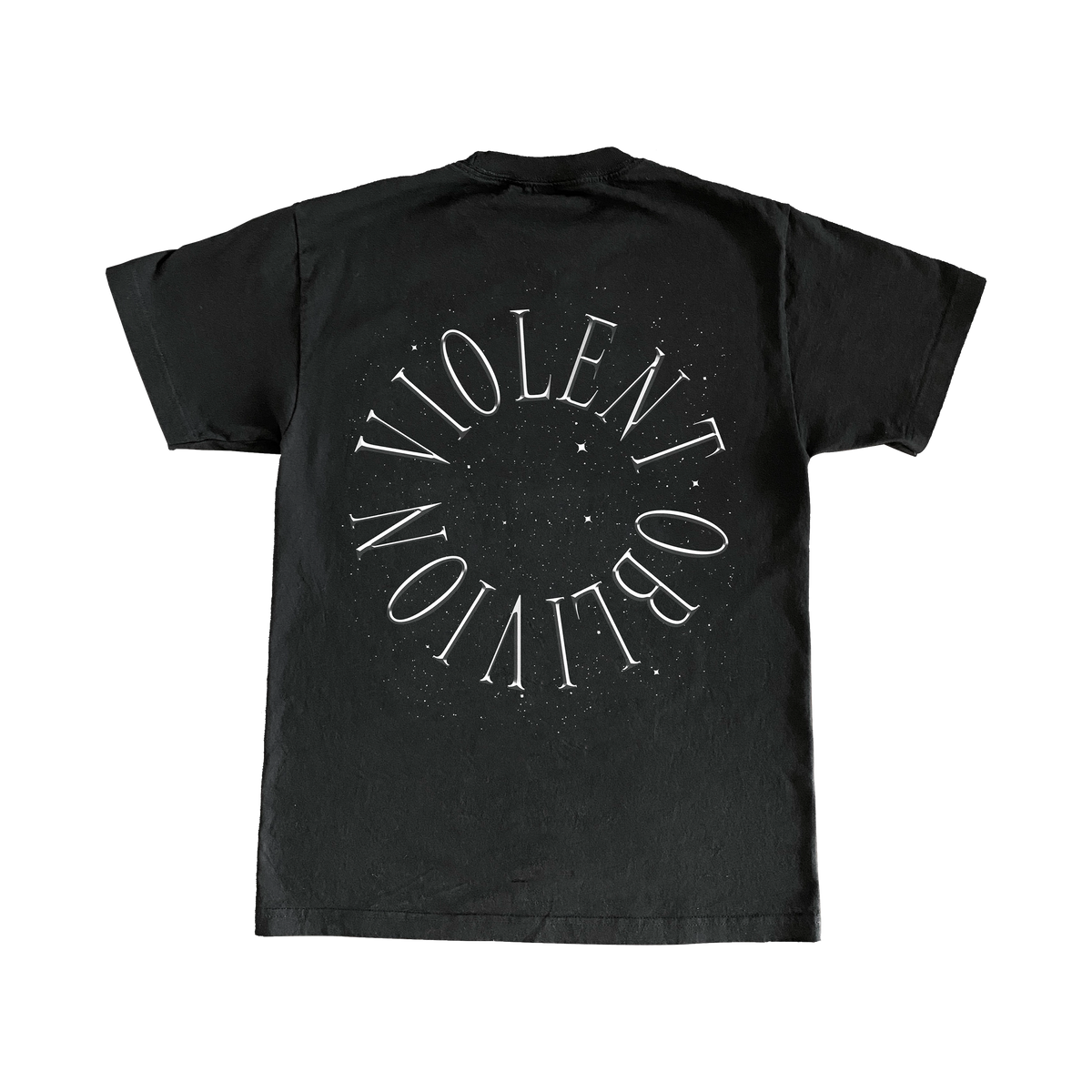 Violent Oblivion Galaxy Black T-Shirt