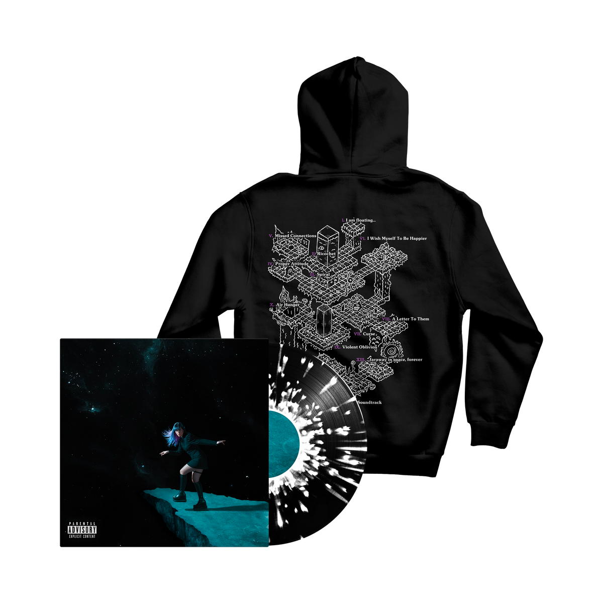 Violent Oblivion Vinyl + Hoodie Bundle