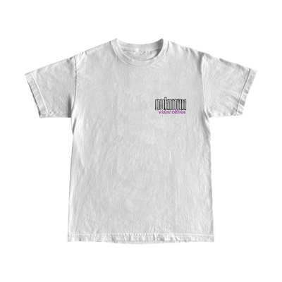 Violent Oblivion Map White T-Shirt