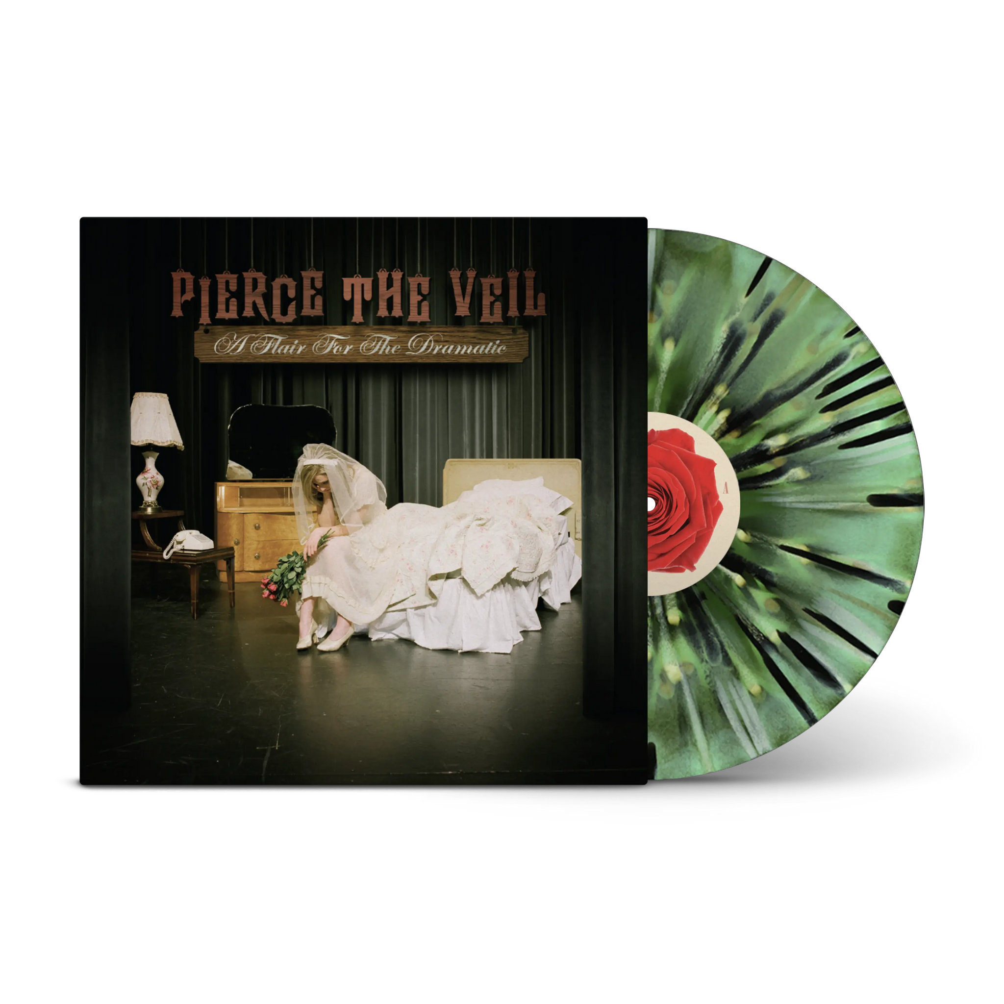 A Flair For The Dramatic Swamp, Olive, Opaque Green Tri-Coloured LP
