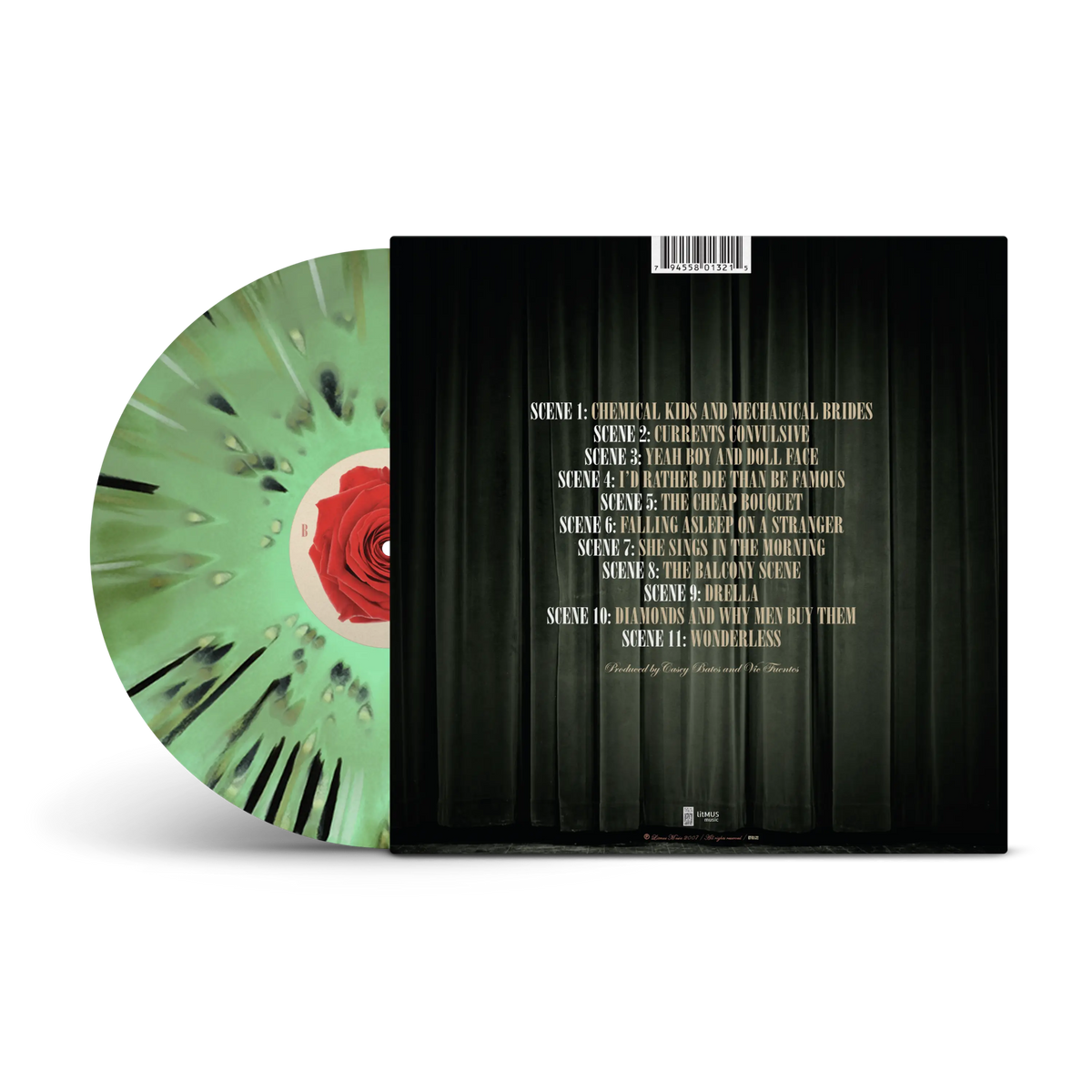 A Flair For The Dramatic Swamp, Olive, Opaque Green Tri-Coloured LP