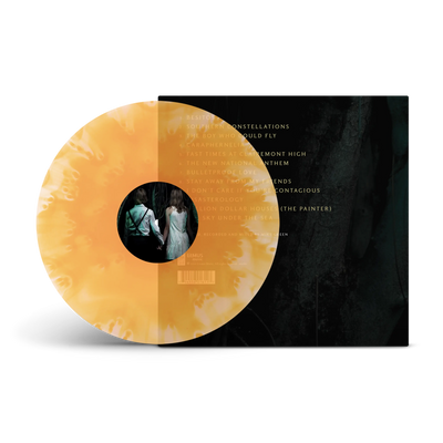 Selfish Machines Ultra Clear & Neon Orange Cloudy LP
