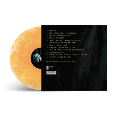 Selfish Machines Ultra Clear & Neon Orange Cloudy LP