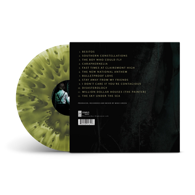 Selfish Machines Transparent & Swamp Green Cloudy LP