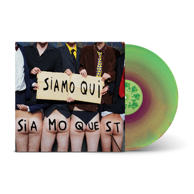 Siamo Qui Siamo Questi Vinile Verde, Giallo & Viola Tri-Color A/B Side
