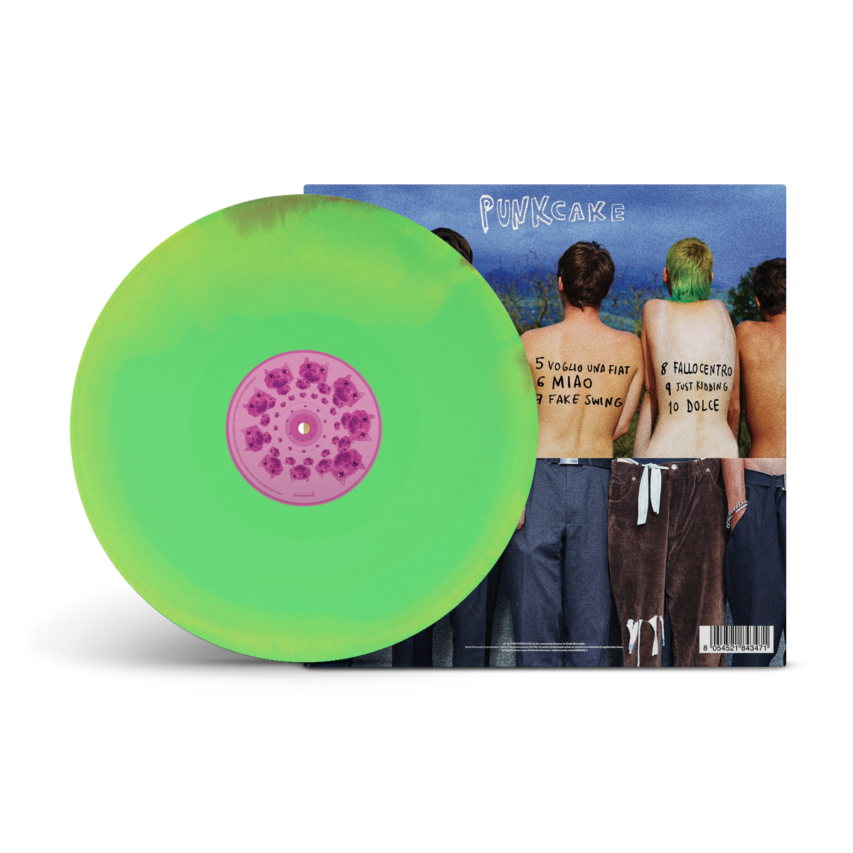 Siamo Qui Siamo Questi Vinile Verde, Giallo & Viola Tri-Color A/B Side