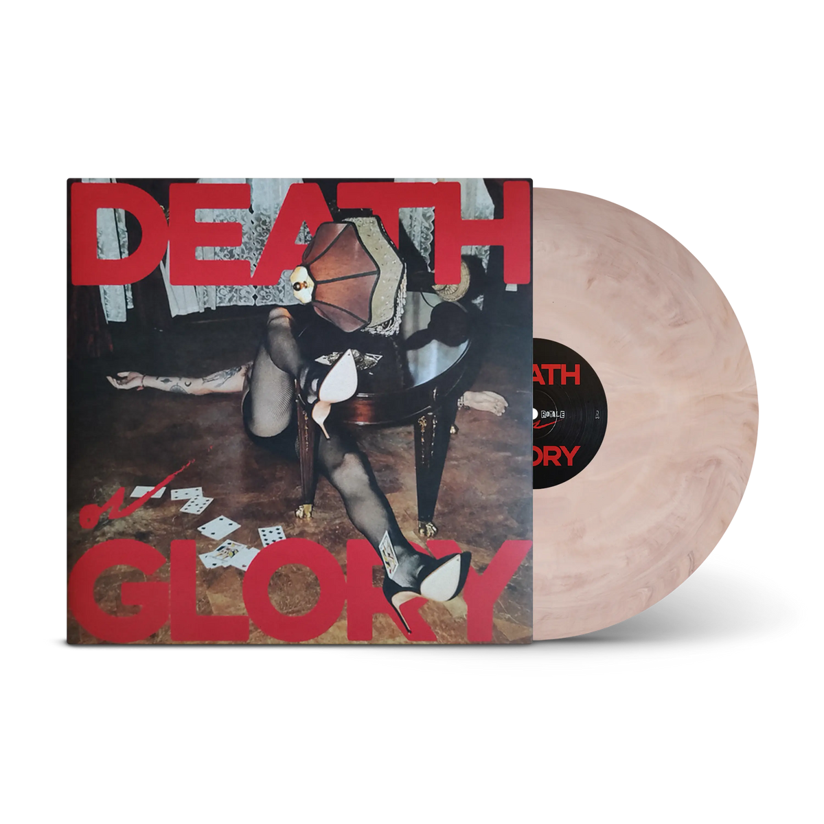 Death Or Glory Brown & White Galaxy LP