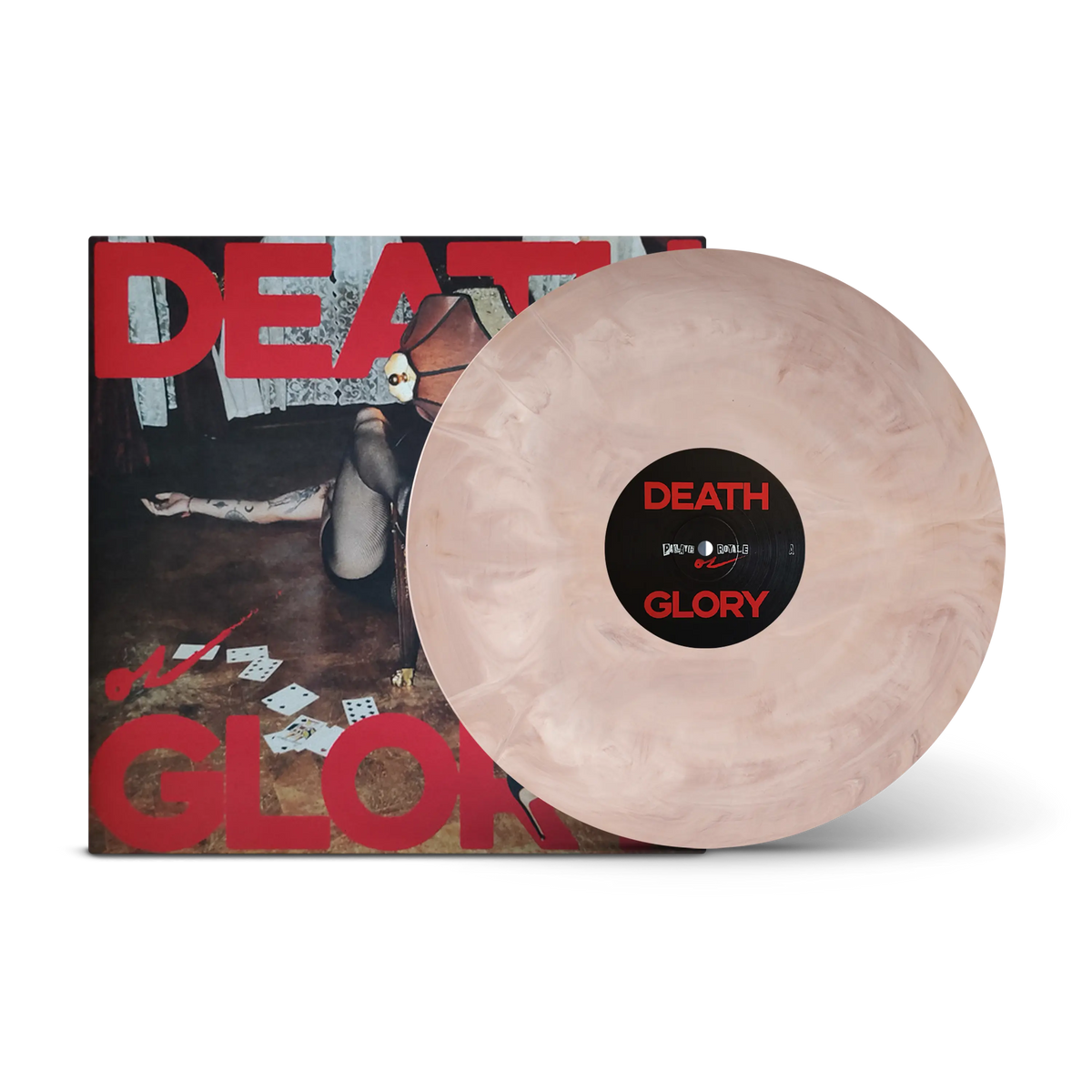 Death Or Glory Brown & White Galaxy LP