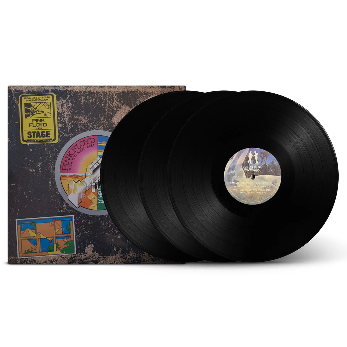 Wish You Were Here (50th Anniversary) Black 3 LP
