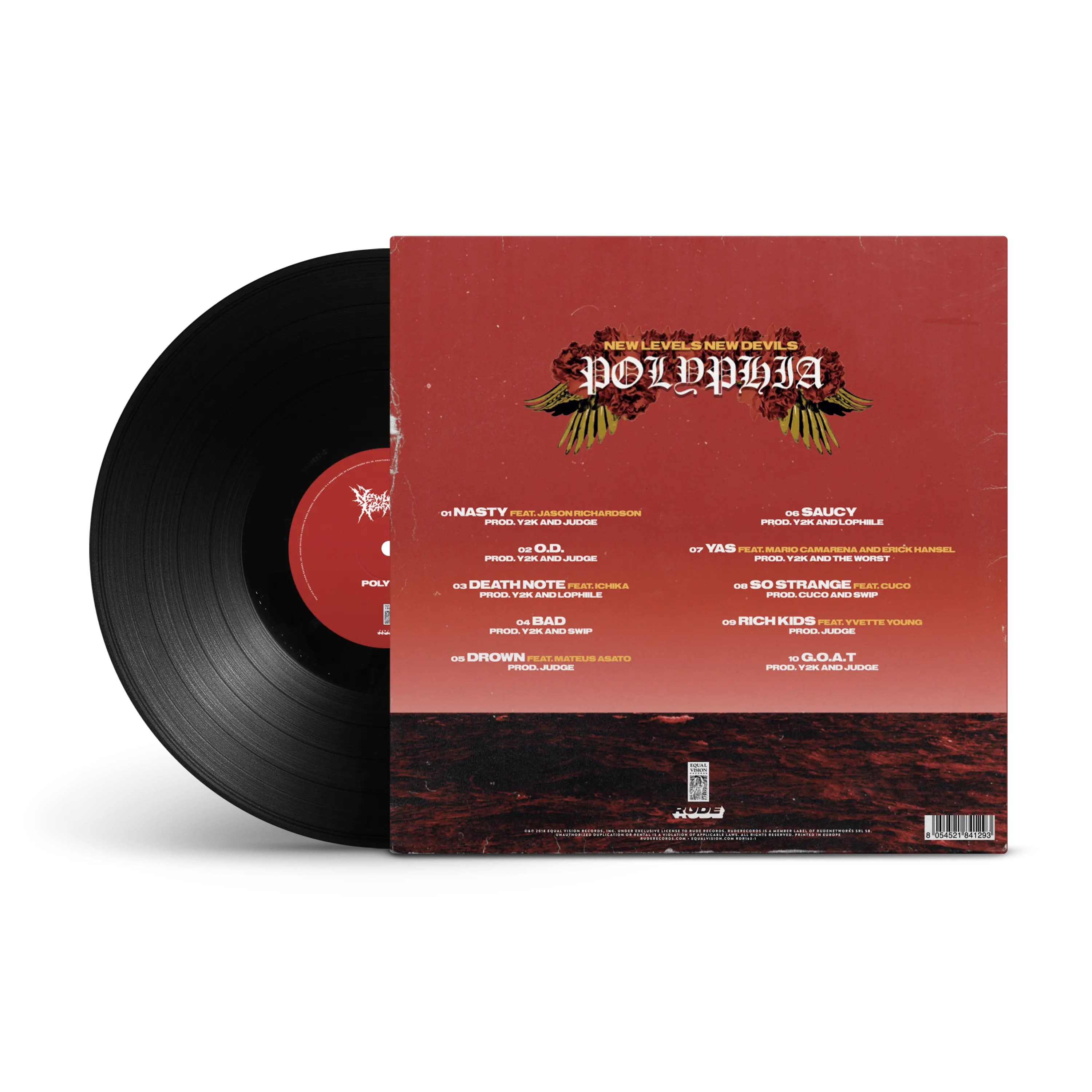New Levels New Devils Black LP – Rude Records Shop