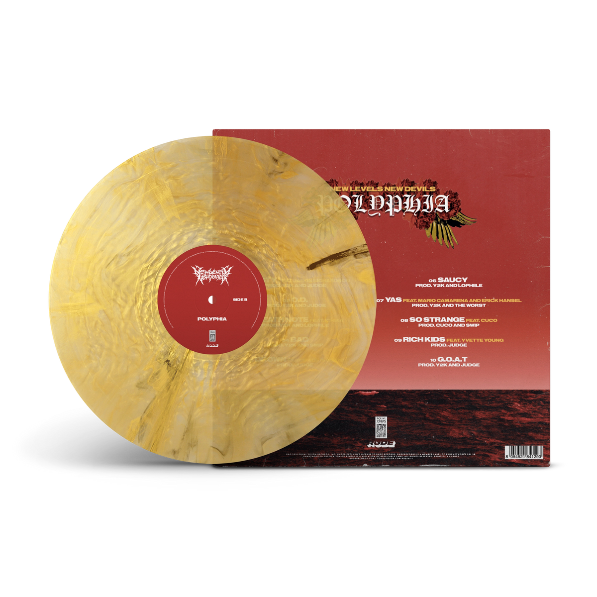 New Levels New Devils Metallic Gold Marble LP